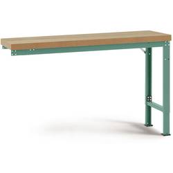 Manuflex WP7035.0001 Přístavný stůl PROFI speciální s multiplex deska, Šxhxv = 2000 x 700 x 750-1050 mm