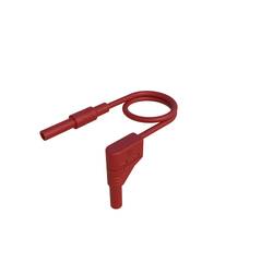 SKS Hirschmann MAL S WG-B 100/2,5 rt bezpečnostní měřicí kabely 4mm bezpečnostní zástrčka 4mm bezpečnostní zástrčka 100 cm červená 1 ks