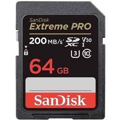SanDisk Extreme PRO paměťová karta SDXC 64 GB Class 10 UHS-I nárazuvzdorné, vodotěsné