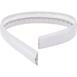 TRU COMPONENTS kabelový můstek 1565440 PVC bílá Kanálů: 1 1800 mm Množství: 1.8 m