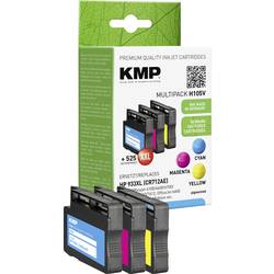 KMP Ink náhradní HP 933XL, CN054AE, CN055AE, CN056AE kompatibilní kombinované balení azurová, purppurová, žlutá H105V 1726,4050
