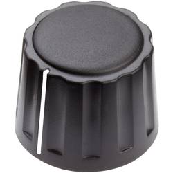Mentor 4332.6001 otočný knoflík s ukazatelem černá (Ø x v) 20 mm x 15 mm 1 ks