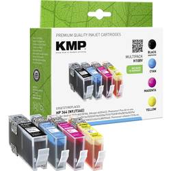 KMP Ink kombinované balení kompatibilní náhradní HP 364, N9J73AE, CB316EE, CB318EE, CB319EE, CB320EE černá, azurová, purppurová, žlutá H108V 1712,8005