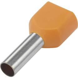 TRU COMPONENTS 1091317 dutinka 0.5 mm² částečná izolace oranžová 100 ks