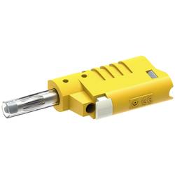 Electro PJP 1089-CD1-J banánkový konektor zástrčka, rovná Ø pin: 4 mm žlutá 1 ks