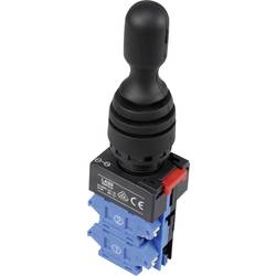 TRU COMPONENTS LAS0-K-20C21 joystick 250 V/AC rovná páka šroubovací IP67 1 ks