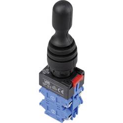 TRU COMPONENTS LAS0-K-40C41 joystick 250 V/AC rovná páka šroubovací IP67 1 ks