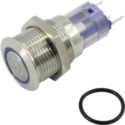 TRU COMPONENTS LAS2GQF-11ET/R/12V/S/P, 1303020 tlačítko, 16 mm, 48 V/DC, 2 A, 1 ks