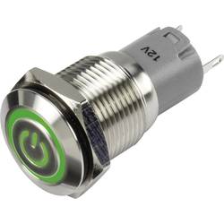 TRU COMPONENTS LAS2GQF-11ET/G/12V/S/P, 1303021 tlačítko, 16 mm, 48 V/DC, 2 A, 1 ks