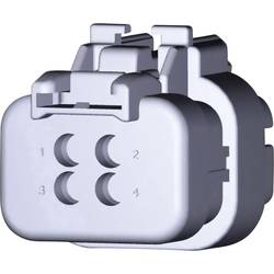 TE Connectivity AMPSEAL16 zástrčkový konektor na kabel 4, 776488-2, 1 ks