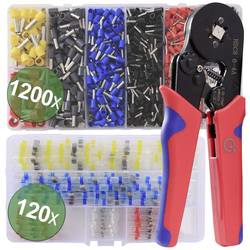 Quadrios 22T008 22T008 sada krimpovacích kleští dutiny na kabely, 0.25 do 10 mm², vč. sortimentu dutin na kabely