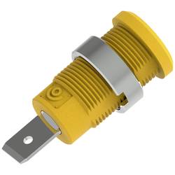Electro PJP 3266-C-CD1-J bezpečnostní laboratorní zásuvka Ø pin: 4 mm žlutá 1 ks