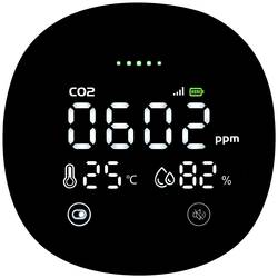 ZR360CDA detektor oxidu uhličitého Ovládání přes aplikaci napájení přes USB, detekce oxidu uhličitého (CO2)