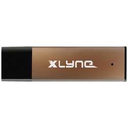 Xlyne ALU USB flash disk 128 GB hliník, bronzová 177570-2 USB 2.0