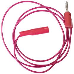 Mueller Electric BU-2031-A-36-2 měřicí kabel [banánková zástrčka 4 mm - Minikrokosvorka] 0.9 m, červená, 1 ks