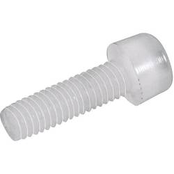 TOOLCRAFT 830315 šrouby s válcovou hlavou M5 25 mm vnitřní šestihran DIN 912 plast, polyamid 10 ks