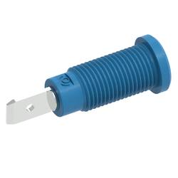Electro PJP 228-2-I-CD1-Bl bezpečnostní vestavná zásuvka 4 mm modrá 1 ks