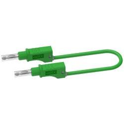 Electro PJP 2217/600V-CD1-50V měřicí kabel banánková zástrčka banánková zástrčka 0.50 m zelená 1 ks