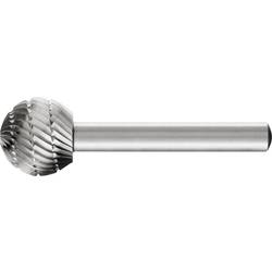 PFERD TOOLS 22420836 frézovací kolík , HSS, koule, 16 mm, Délka 54 mm, Vnější Ø 16 mm, Pracovní délka 14 mm, Ø hřídele 6 mm, 1 ks