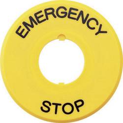 Idec HAAV4-27 štítek s popisem EMERGENCY STOP 1 ks