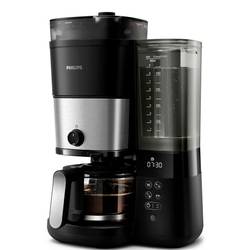 Philips HD7900/01 kávovar černá, stříbrná připraví šálků najednou=10 s mlýnkem, funkce časovače, funkce uchování teploty