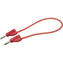 VOLTCRAFT MSB-300 sada měřicích kabelů lamelová zástrčka 4 mm silikon 25.00 cm 12 ks