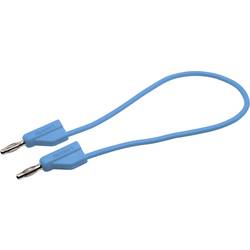 VOLTCRAFT MSB-300 sada měřicích kabelů lamelová zástrčka 4 mm silikon 25.00 cm 12 ks