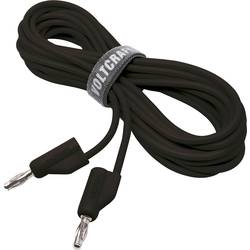 VOLTCRAFT MSB-300 sada měřicích kabelů lamelová zástrčka 4 mm silikon 5.00 m 12 ks