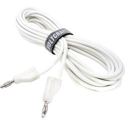 VOLTCRAFT MSB-300 sada měřicích kabelů lamelová zástrčka 4 mm silikon 5.00 m 12 ks