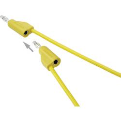 VOLTCRAFT MSB-300 sada měřicích kabelů lamelová zástrčka 4 mm silikon 0.75 m 12 ks