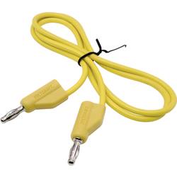 VOLTCRAFT MSB-300 sada měřicích kabelů lamelová zástrčka 4 mm silikon 0.75 m 12 ks