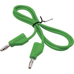 VOLTCRAFT MSB-300 sada měřicích kabelů lamelová zástrčka 4 mm silikon 0.75 m 12 ks
