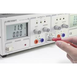 VOLTCRAFT MSB-300 sada měřicích kabelů lamelová zástrčka 4 mm silikon 0.75 m 12 ks