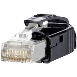 Metz Connect 1401505012-E, zástrčka RJ45, zástrčka, černá, 1 ks