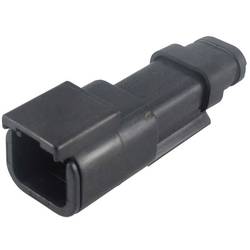 TE Connectivity DTM zástrčkový konektor na kabel 2, DTM04-2P-EE03, 1 ks