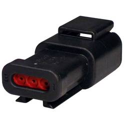 TE Connectivity DTM zástrčkový konektor na kabel 3, DTM04-3P-E005, 1 ks
