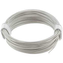 econ connect KL004WS10 lanko/ licna, 1 x 0.04 mm², bílá, 10 m