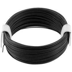 econ connect KL004SW10 lanko/ licna, 1 x 0.04 mm², černá, 10 m