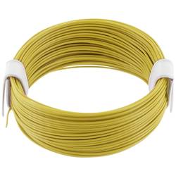 econ connect KL004GE10 lanko/ licna, 1 x 0.04 mm², žlutá, 10 m