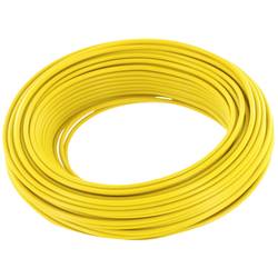 econ connect KD05GE10 spojovací drát, 1 x 0.2 mm², žlutá, 10 m