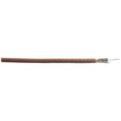 Bedea RG178, 10902011 koaxiální kabel, vnější Ø: 1.8 mm, hnědá, 100 m