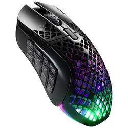 Steelseries Aerox 9 Wireless herní myš bezdrátový, Bluetooth® optická černá 18 tlačítko 18000 dpi s podsvícením, nabíjecí