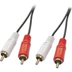 LINDY 35663 cinch audio kabel [2x cinch zástrčka - 2x cinch zástrčka] 5.00 m černá