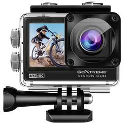 GoXtreme GoXtreme Vision Duo 4K Sportovní outdoorová kamera 4K, duální displej, chráněné proti stříkající vodě, odolné proti prachu, odolné proti vodě, Wi-Fi,