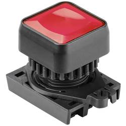 TRU COMPONENTS TC-10344020 S2PRSU-P3R tlačítko čtvercový tvar červená (transparentní) 1 ks