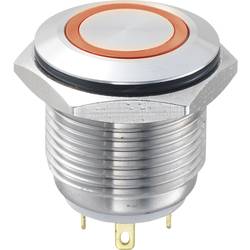 TRU COMPONENTS GQ16F-10E/J/R/12V, 701868 tlačítko antivandal, 16 mm, 48 V/DC, 2 A, 1 ks
