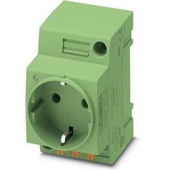 skříňový rozvaděč-zásuvka Phoenix Contact EO-CF/PT/LED/GN zelená 1 ks