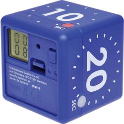 TFA Dostmann CUBE stopky (časovač) modrá digitální