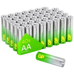 GP Batteries Super tužková baterie AA alkalicko-manganová 1.5 V 40 ks