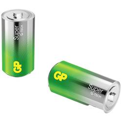 GP Batteries Super baterie malé mono C alkalicko-manganová 1.5 V 2 ks